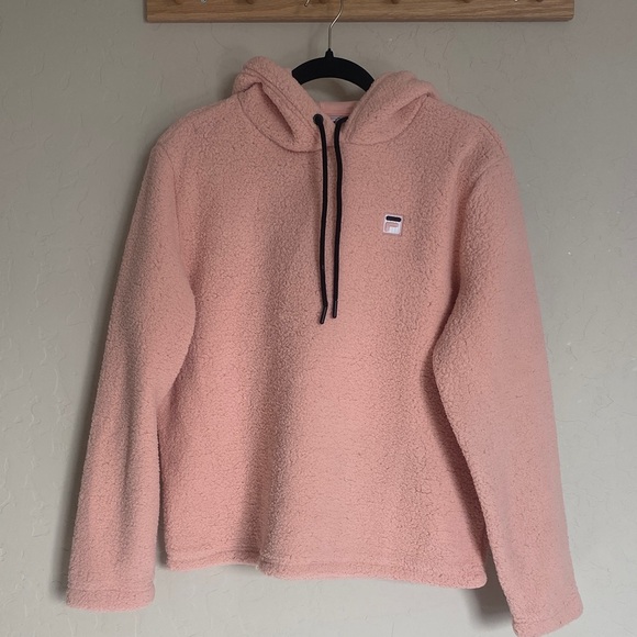 Fila Tops - Fila Women’s Soft Pink Fleece Pullover Jacket